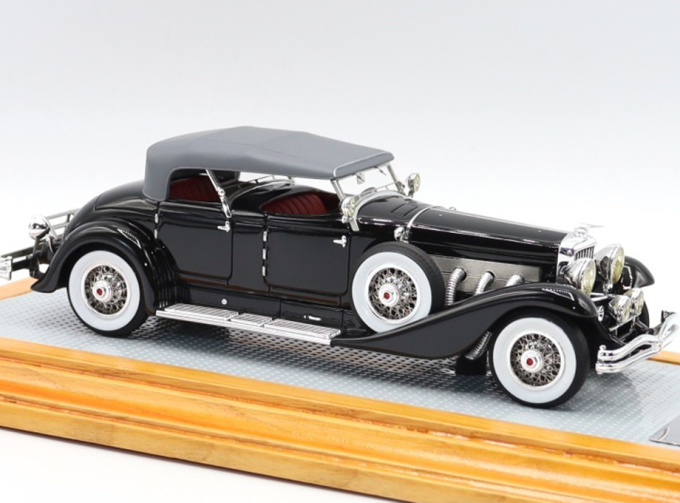 Duesenberg Model J Dual Cowl Phaeton sn2240 Walker La Grande 1930 Orig,& Cur, Car, Black