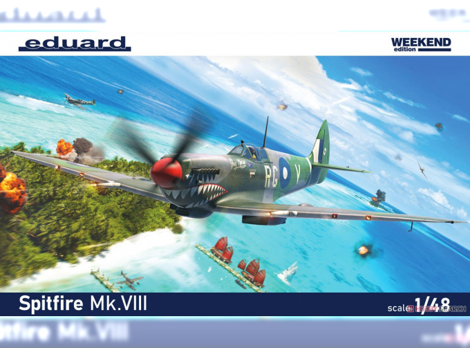 Сборная модель Spitfire Mk.VIII