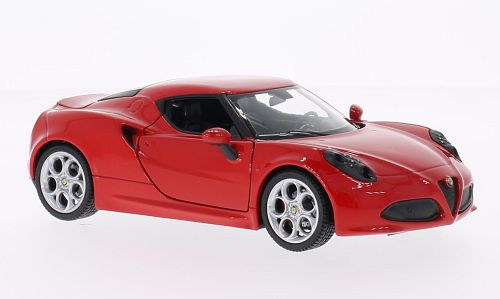 ALFA ROMEO 4C, red