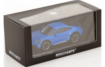 PORSCHE 911 (992) Dakar (2022), blue