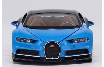 BUGATTI Chiron 2016 Blue / Light Blue