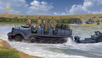 Сборная модель Sd.kfz. 6/1 5(t) Typ BN9 Artillery Version