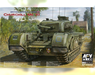 Сборная модель British Infantry Tank Churchill Mark VI w/ordnance QF 75mm MK. V Gun