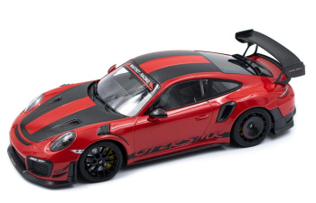 PORSCHE 911 (991.2) GT2 RS MR Manthey-Racing Record lap Nordschleife Nürburgring 6:40,33 min / 25.10.2018 Lars Kern (2018), red