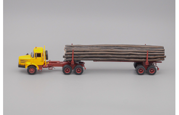 SAVA BERLIET TBH 280 Fardier (1974), yellow / brown