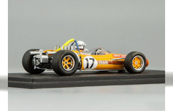 BRABHAM BT20 №17 South African GP (John Love) 1968, orange