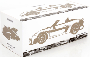 PORSCHE Spyder RS Weissach Package (2024), yellow/black