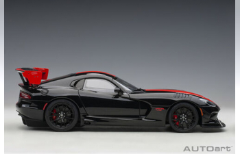 Dodge Viper 1:28 Edition ACR - 2017 (black with red stripes)