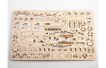 Сборная модель Камский грузовик 4310 Бортовой