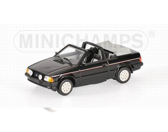 FORD Escort III Cabriolet 1983, black 