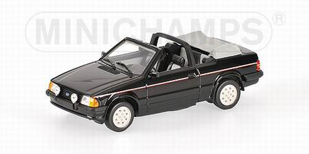 FORD Escort III Cabriolet 1983, black 