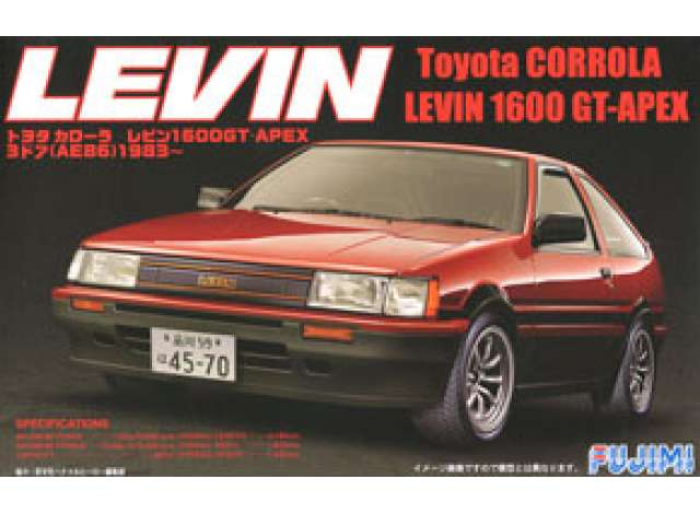 Сборная модель 1983 Toyota Corolla AE86 Levin