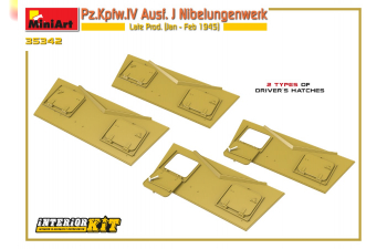 Сборная модель Немецкий танк Pz.Kpfw.IV Ausf. J Nibelunge