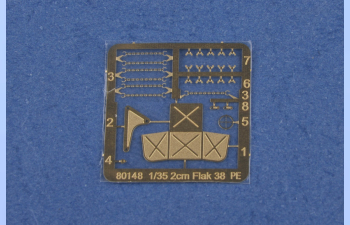 Сборная модель ЗУ 2cm Flak38 Late Version/Sd. Ah 51