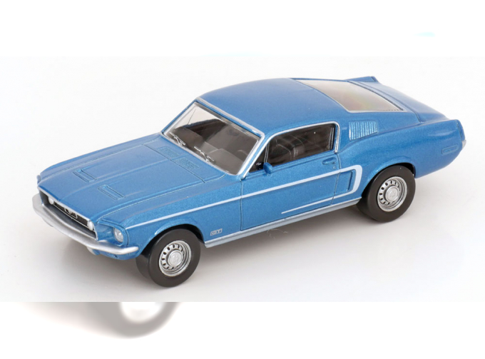 FORD Mustang GT Fastback (1968), light blue-metallic