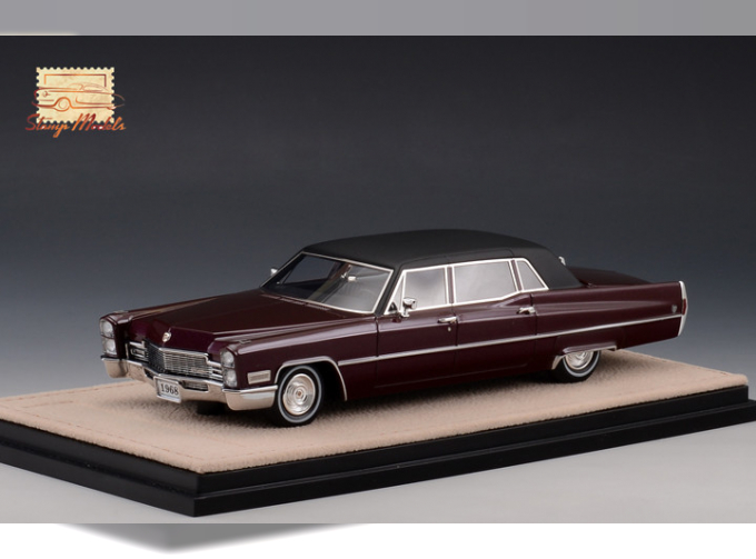 CADILLAC Fleetwood Series 75 Limousine 1968 Madeira Plum Metallic