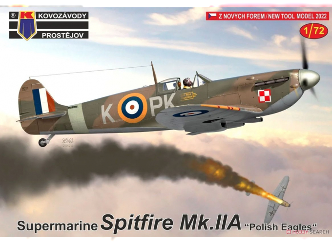 Сборная модель Supermarine Spitfire Mk.IIa "Polish Eagles"