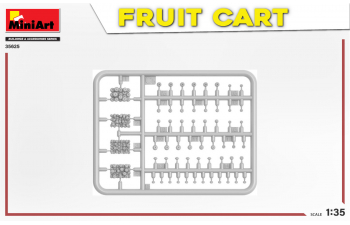 Сборная модель Тележка с фруктами