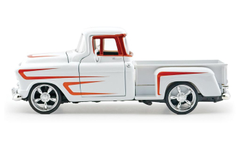 CHEVROLET 3100 Stepside *Kult Klassics* (1955), white/orange