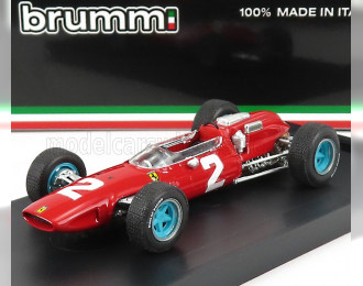 FERRARI F1 158 N 2 Winner Italy Gp John Surtees 1964 World Champion, Red