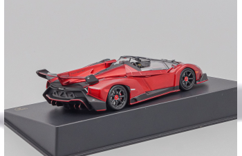 LAMBORGHINI Veneno Roadster 2013 Maroon, red metallic