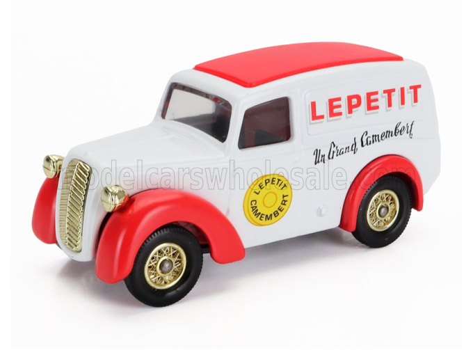 MORRIS Z Van Truck Lepetit (1949), White Red