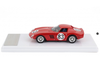 FERRARI 250 GTO 64 3.0L V12 TEAM SEFAC N 83 2nd 1000km NURBURGRING 1964 MIKE PARKES - JEAN GUICHET, red