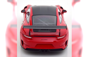 PORSCHE 911 (991 II) GT3 RS Weissach Package (2019), rot/black