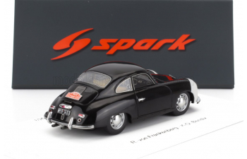 PORSCHE 356 Coupe №422 Rally Montecarlo (1953) Richard Von Frankenberg - Karl Bendix, Black