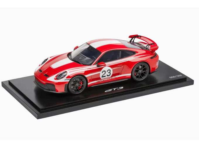 PORSCHE 911 992-2 GT3 №23 Coupe Salzburg Livery (2025), red / white