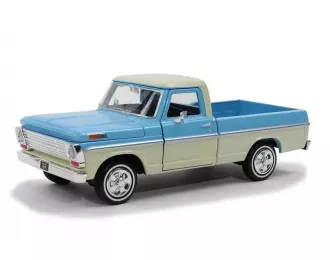 FORD F-100 Pick-up (1969), Light Blue Cream