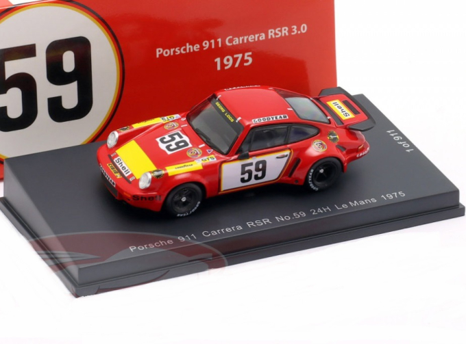 PORSCHE 911 Carrera RSR №59 24h LeMans Tim Schenken, Howden Ganley