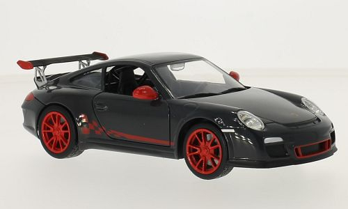 PORSCHE 911 (997II) GT3 RS, dark grey/red