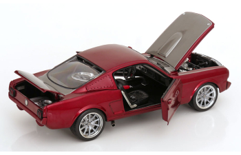 SHELBY GT350R Pro Touring (1965), red metallic / grey metallic