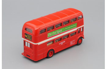 London Bus, red