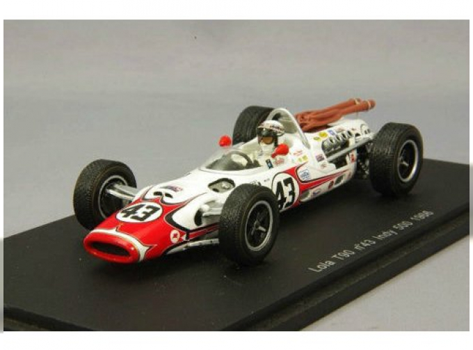 LOLA T90 43 Indy 500 1966, white