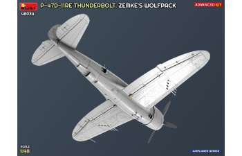 Сборная модель DRAGON WINGS P-47d-11re Thunderbolt Airplane Military 1942