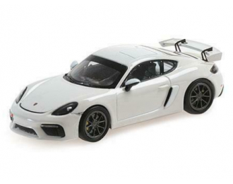 PORSCHE 718 CAYMAN GT4 CLUBSPORT - 2020 - WHITE