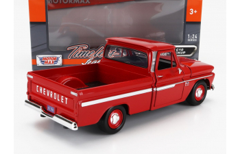 CHEVROLET C-10 Fleetside Pick-up (1966), Red