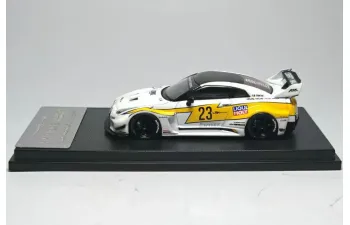 NISSAN LB GTR GT Flash Ver. 2, white/yellow