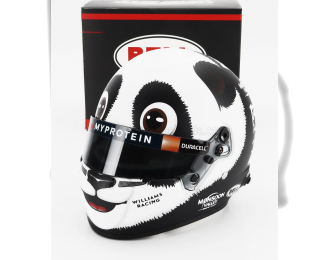 BELL HELMET Casco Helmet F1 Alexander Albon Team Williams Racing №23 China Gp (2024), White Black