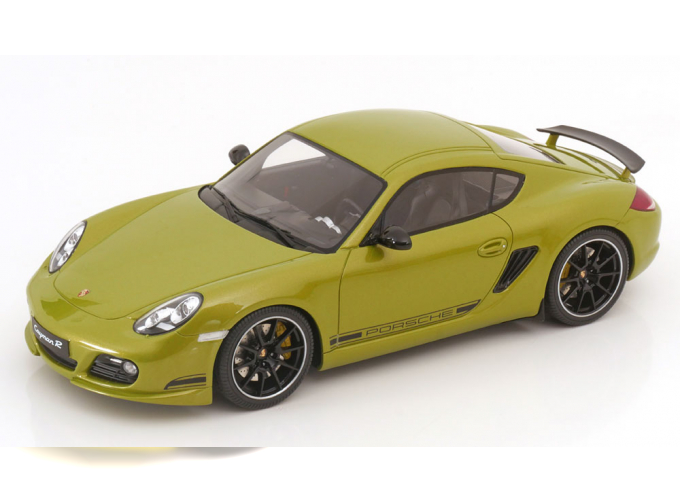 PORSCHE Cayman R (2012), light green-metallic