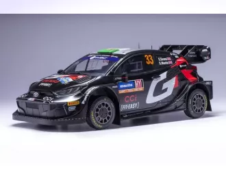 TOYOTA Yaris Rally1 №33- Rally Sweden Evans - Martin (2024), black