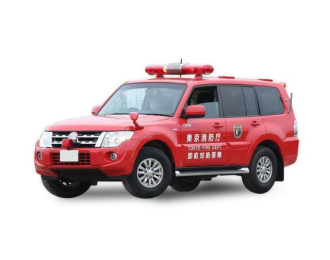 Mitsubishi Pajero *Tokyo Fire Department*, red