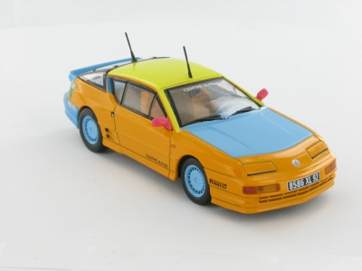 ALPINE A 610 Raid Liberté de 1992, серия Alpine and Renault Sportives 34, желто-голубой