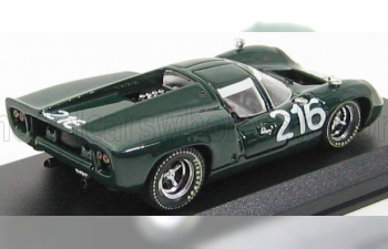 LOLA T70 Coupe N 216 Targa Florio 1967 Epstein - Dibley, Dark Green