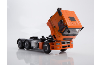 Камский грузовик 65206 седельный тягач, оранжевый