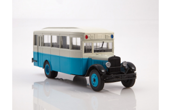 ЗИS-8 автобус, бело-голубой
