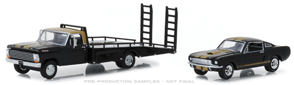 FORD F-350 Ramp Truck 1968 и FORD Mustang Shelby GT350H 1966