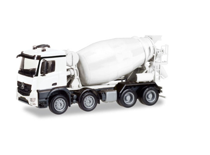 MERCEDES-BENZ Actros M 4-Axle бетономешалка, белый